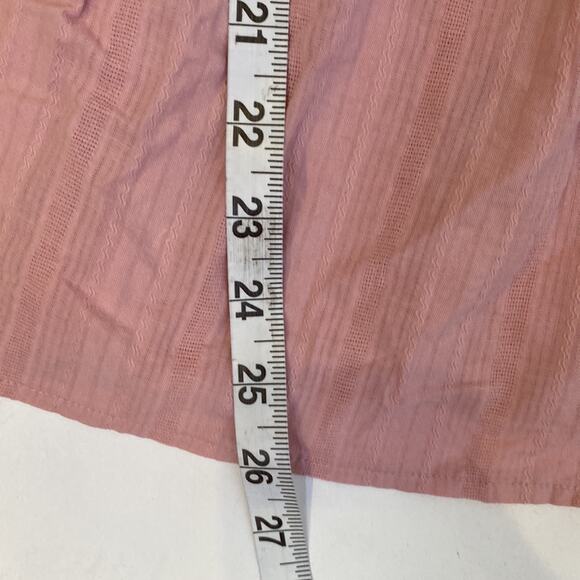 Mi Ami x Francesca’s Pink Blush Button Balloon Sleeve Blouse NWT Sz 3X - Picture 11 of 14
